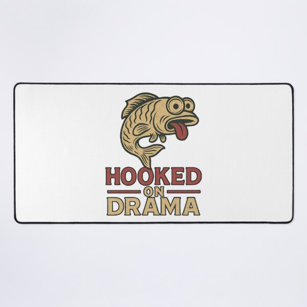 Item preview, Hooked on Drama – Wiggly Fish Edition designed and sold by ALITOPRINCE.
