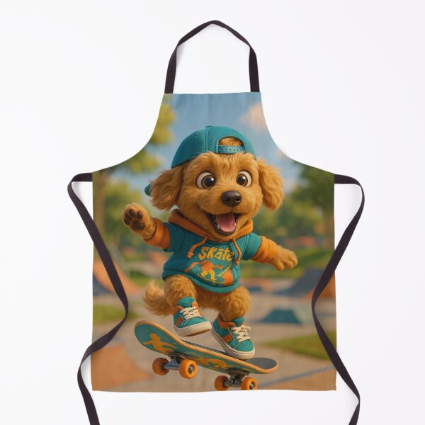 Item preview, Skater Airedoodle designed and sold by Sillytoe.