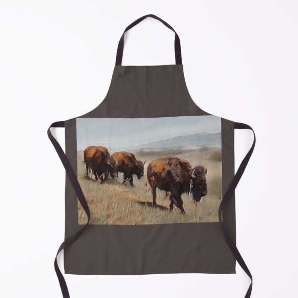 Item preview, Tres bisontes, Montana designed and sold by Pinkgnomie.