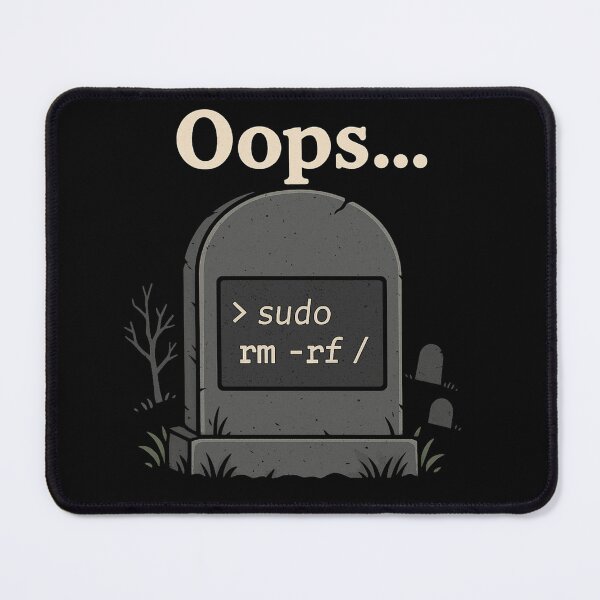 Item preview, > sudo rm -rf/ designed and sold by M4K3RB0T.