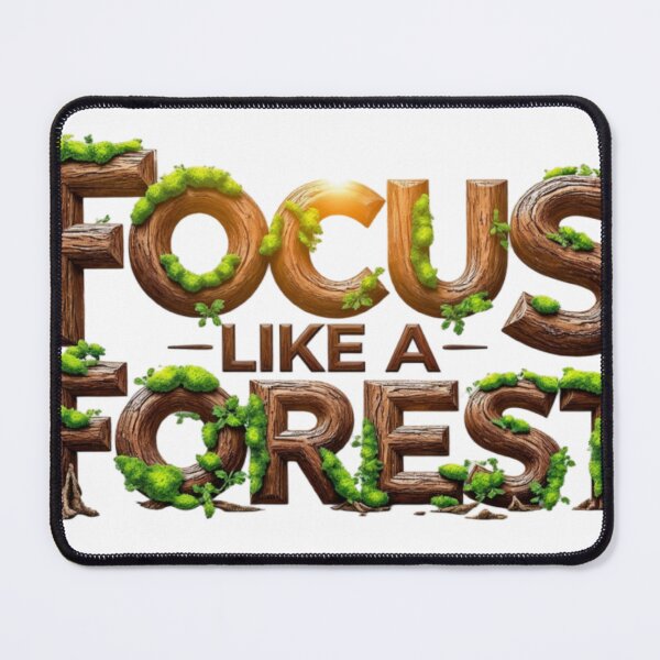 Item preview, Nature Inspired Typography with Forest Themed Design Elements designed and sold by Creative88Art.