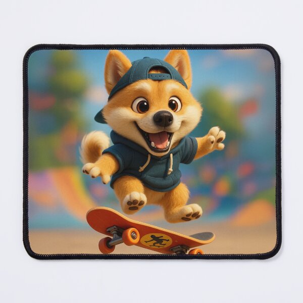 Item preview, Skater Akita designed and sold by Sillytoe.