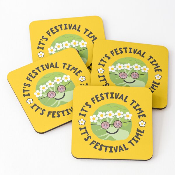 Item preview, It's Festival Time Brussels Sprout! designed and sold by VicEllisArt.
