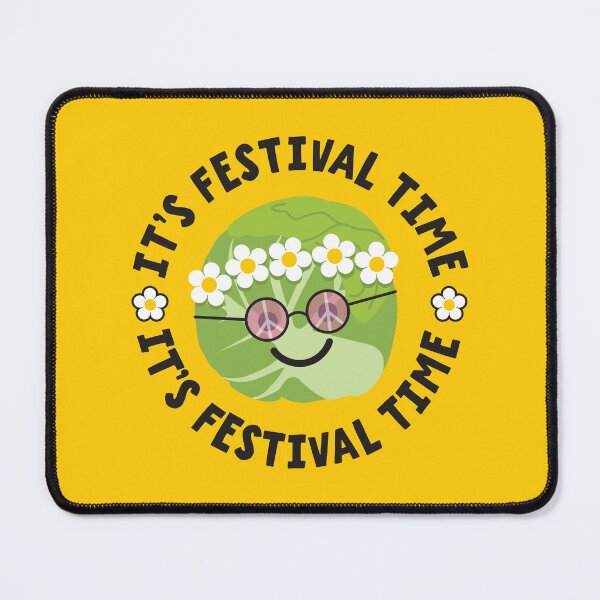 Item preview, It's Festival Time Brussels Sprout! designed and sold by VicEllisArt.