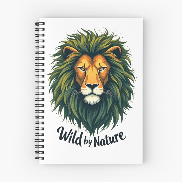 Item preview, Wild by Nature - Majestic Lion Portrait designed and sold by ShadowAndSlate.