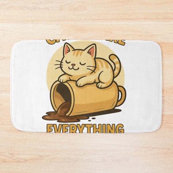 Artikelvorschau, Cats make everything better katzenliebhaber Motiv, süßes Motiv entworfen und verkauft von YHCreatives.