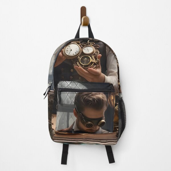Item preview, Steampunk watchmaker in mysterious workshop designed and sold by _RudeMango.