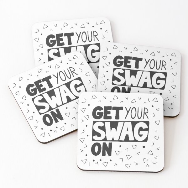 Item preview, Get Your Swag On Typography designed and sold by ART ATTACK ZONE.