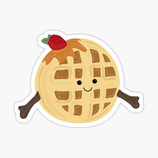 Item preview, Cute Plushie Waffle designed and sold by lo.design.co.