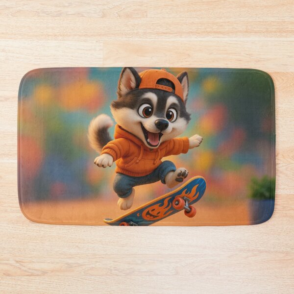 Item preview, Skater Alaskan Klee Kai designed and sold by Sillytoe.