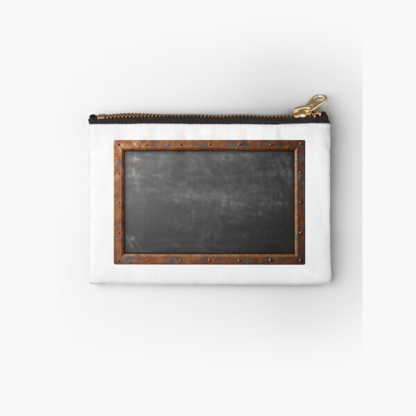 Item preview, Rectangular Blackboard with Rusted Metal Frame and Rivets designed and sold by Creative88Art.
