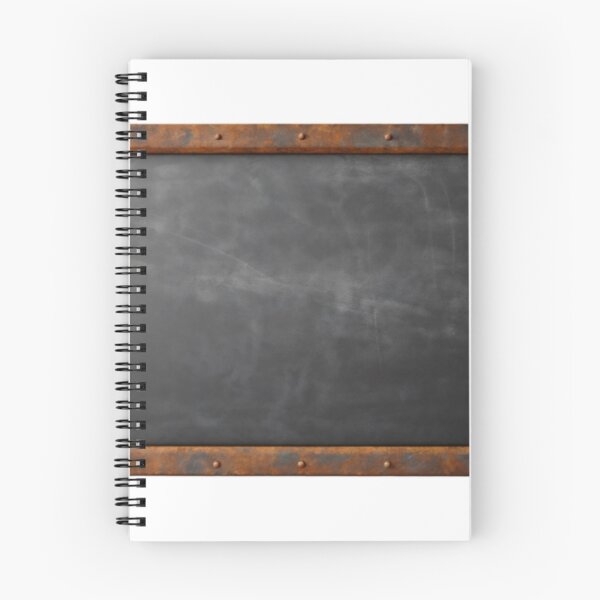 Item preview, Rectangular Blackboard with Rusted Metal Frame and Rivets designed and sold by Creative88Art.