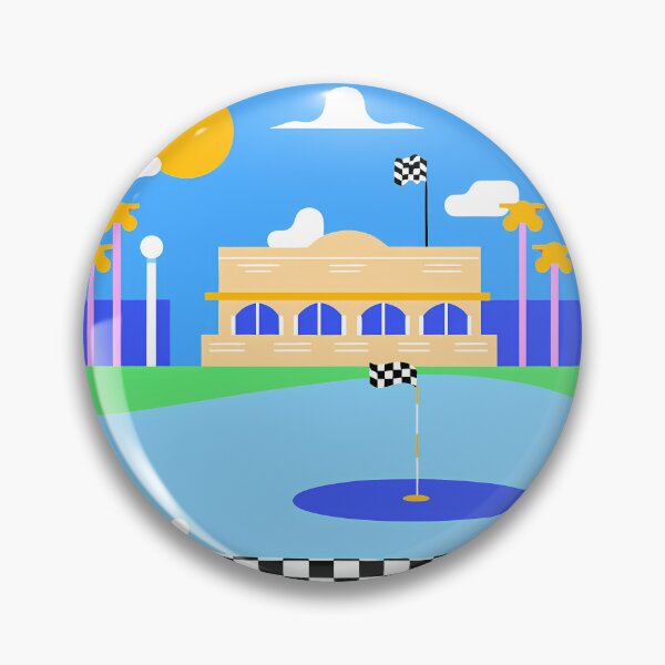 Item preview, Sunny Day at the Golf Club designed and sold by ART ATTACK ZONE.
