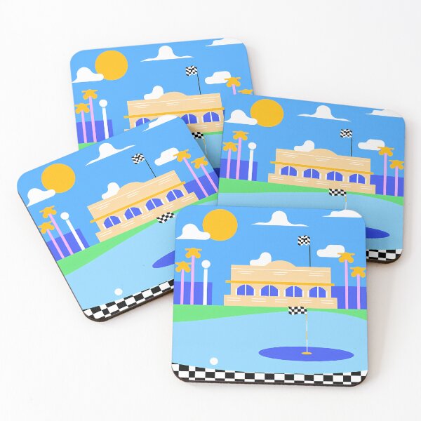 Item preview, Sunny Day at the Golf Club designed and sold by ART ATTACK ZONE.