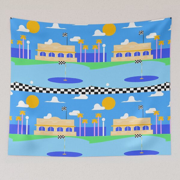 Item preview, Sunny Day at the Golf Club designed and sold by ART ATTACK ZONE.