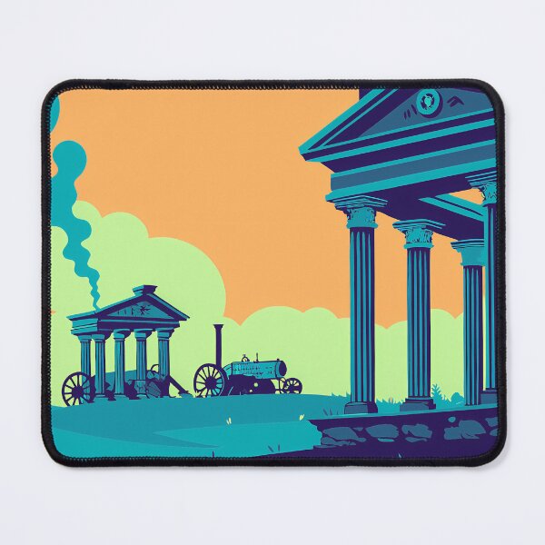 Item preview, Steam Engines and Classical Architecture designed and sold by ART ATTACK ZONE.