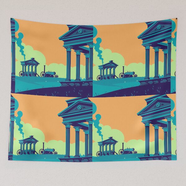 Item preview, Steam Engines and Classical Architecture designed and sold by ART ATTACK ZONE.