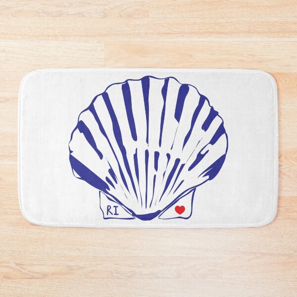 Item preview, Rhode Island Love Scallop Shell designed and sold by kaitlinmvisuals.