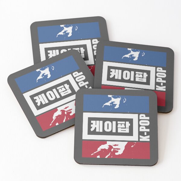Item preview, K-Pop Idol Silhouette Tricolor Art designed and sold by KiwiRider.
