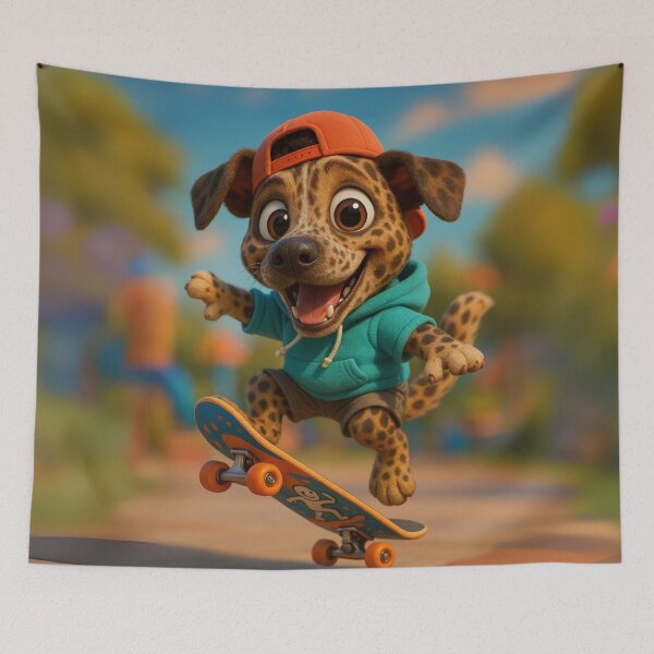 Item preview, Skater American Leopard Hound designed and sold by Sillytoe.