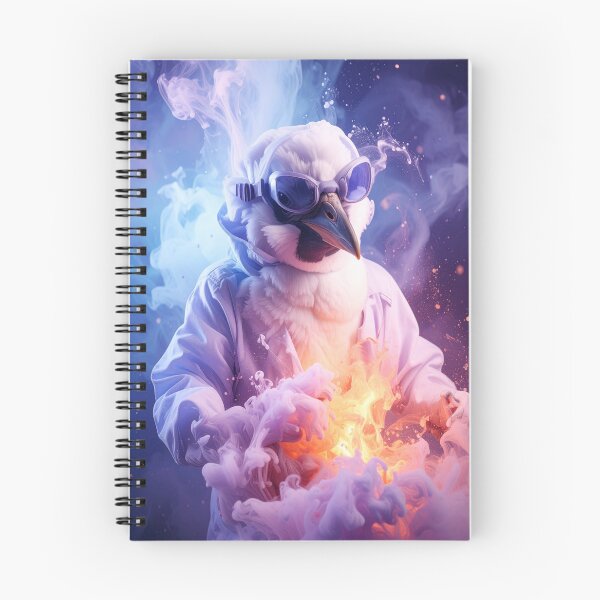 Item preview, Anthropomorphic Penguin Scientist Conducting Experiments In Antarctica designed and sold by Elliott G.W..