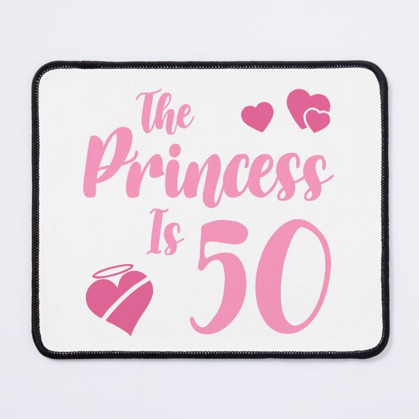 Item preview, 50th Birthday For Princess designed and sold by thepixelgarden.