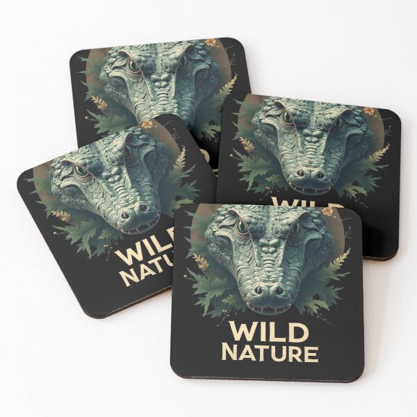 Item preview, Wild Nature Crocodile designed and sold by ShadowAndSlate.