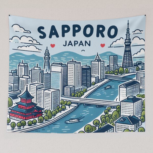 Item preview, Sapporo Japan  designed and sold by PaintMeWorld.