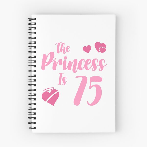 Item preview, 75th Birthday For Princess designed and sold by thepixelgarden.