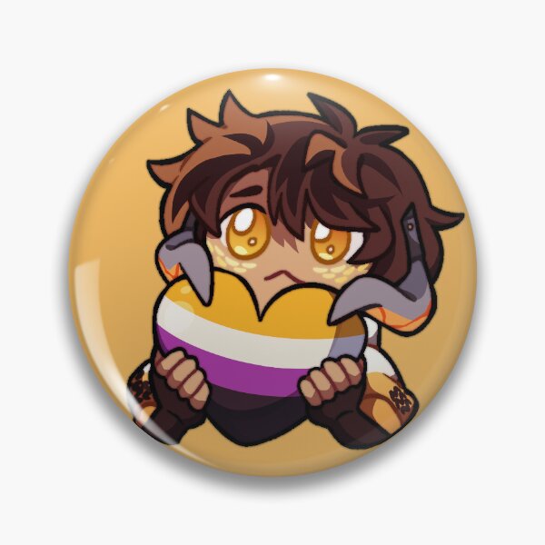 Item preview, nonbinary LGBT Ram Heart NR3M Emote designed and sold by NR3M.