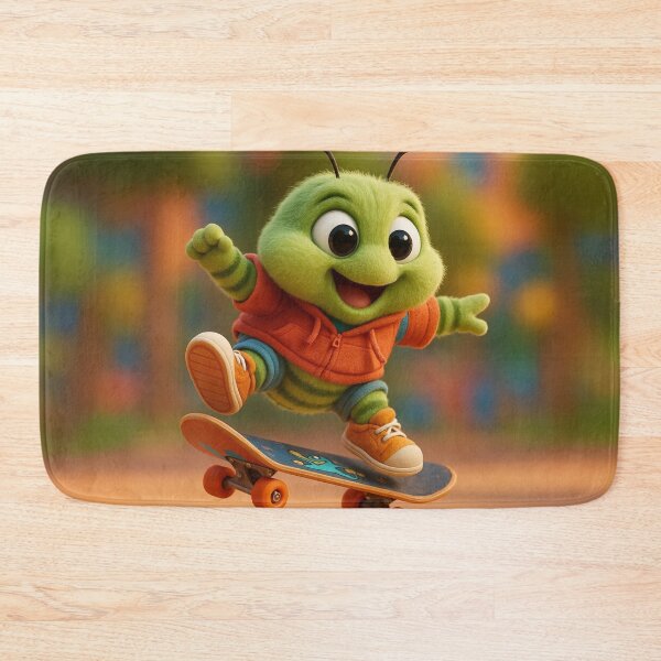 Item preview, Skater Armyworm Caterpillar designed and sold by Sillytoe.