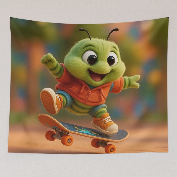 Item preview, Skater Armyworm Caterpillar designed and sold by Sillytoe.