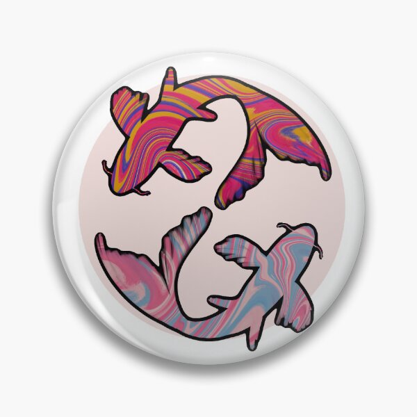 Item preview, Pride Koi: Trans x Pan Flag Discrete designed and sold by cetfish.