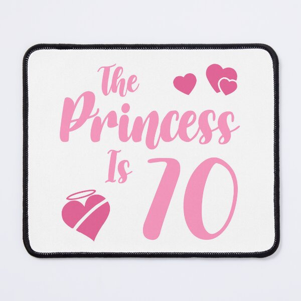 Item preview, 70th Birthday For Princess designed and sold by thepixelgarden.