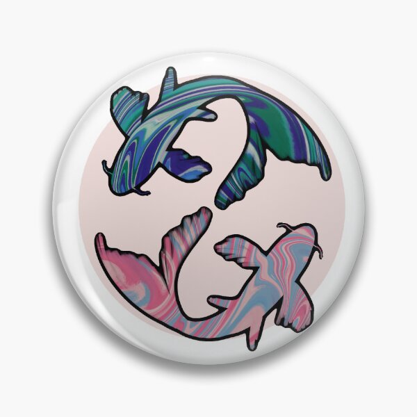 Item preview, Pride Koi: Trans x Gay Flag Discrete designed and sold by cetfish.