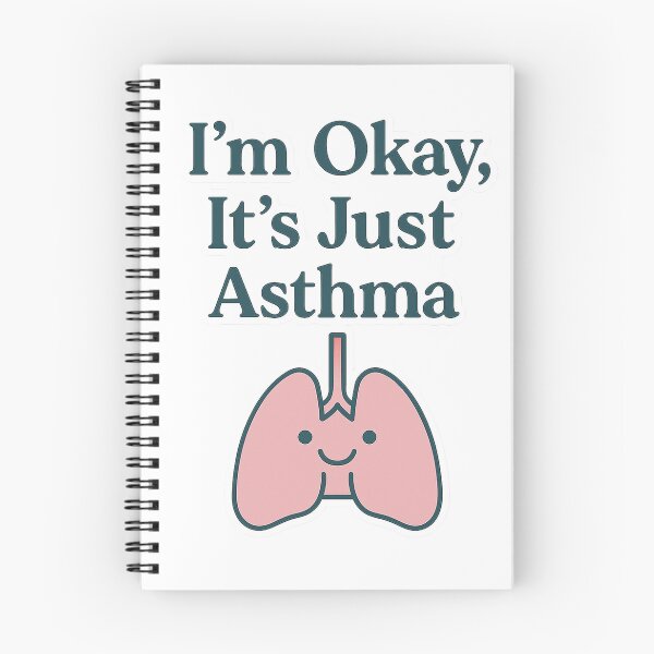 Item preview, I’m Okay, It’s Just Asthma designed and sold by Breathe&Believe.