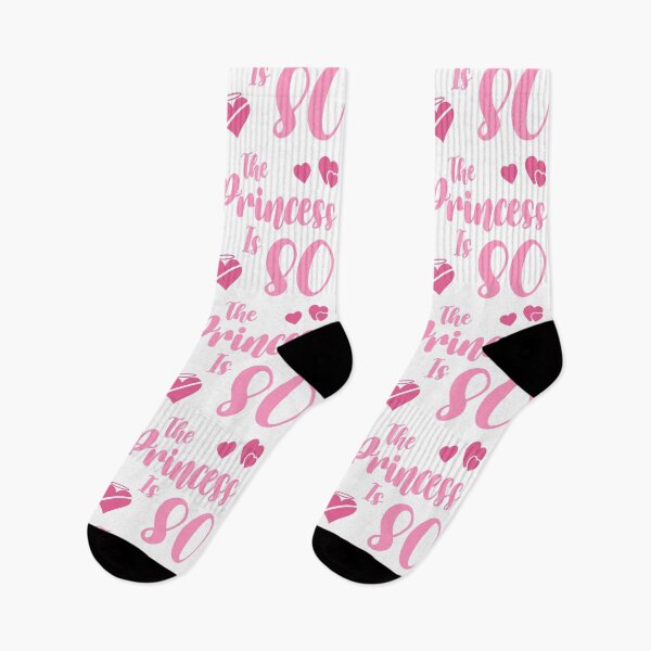 Item preview, 80th Birthday For Princess designed and sold by thepixelgarden.