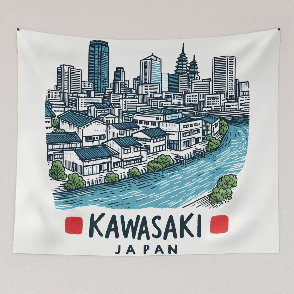 Item preview, Kawasaki Japan  designed and sold by PaintMeWorld.