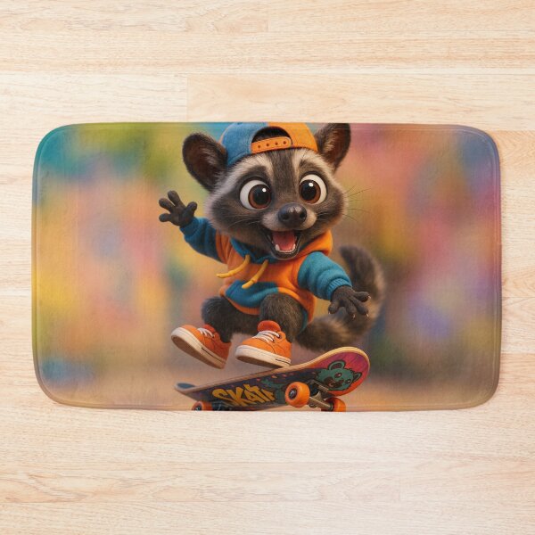 Item preview, Skater Asian Palm Civet designed and sold by Sillytoe.