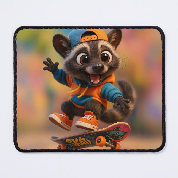 Item preview, Skater Asian Palm Civet designed and sold by Sillytoe.