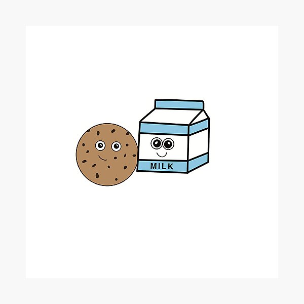 Item preview, Milk and cookies designed and sold by jenn7211.