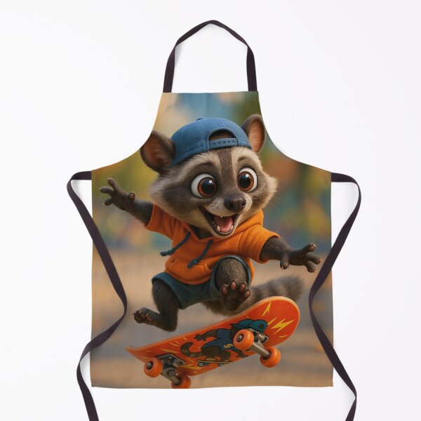 Item preview, Asian Palm Civet Skater Flip designed and sold by Sillytoe.