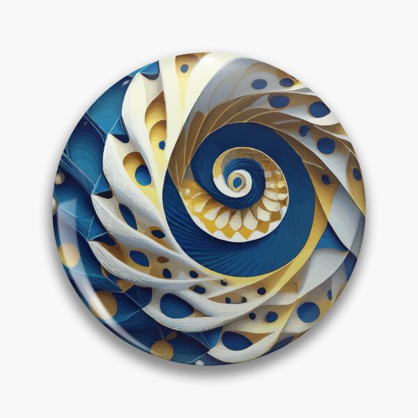 Item preview, Colorful Abstract Fibonacci Art 123 designed and sold by Vicky Brago-Mitchell®.