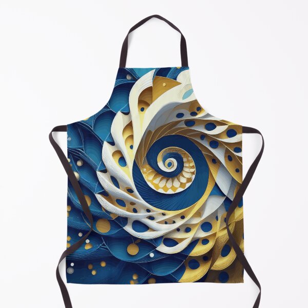 Item preview, Colorful Abstract Fibonacci Art 123 designed and sold by Vicky Brago-Mitchell®.
