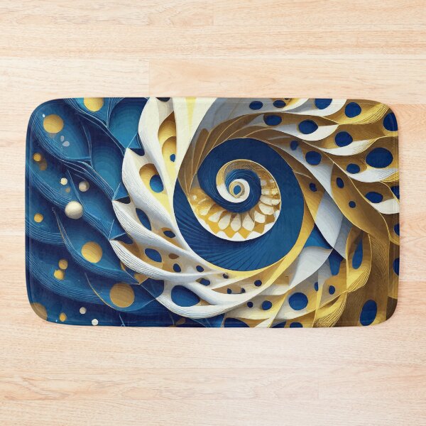 Item preview, Colorful Abstract Fibonacci Art 123 designed and sold by Vicky Brago-Mitchell®.