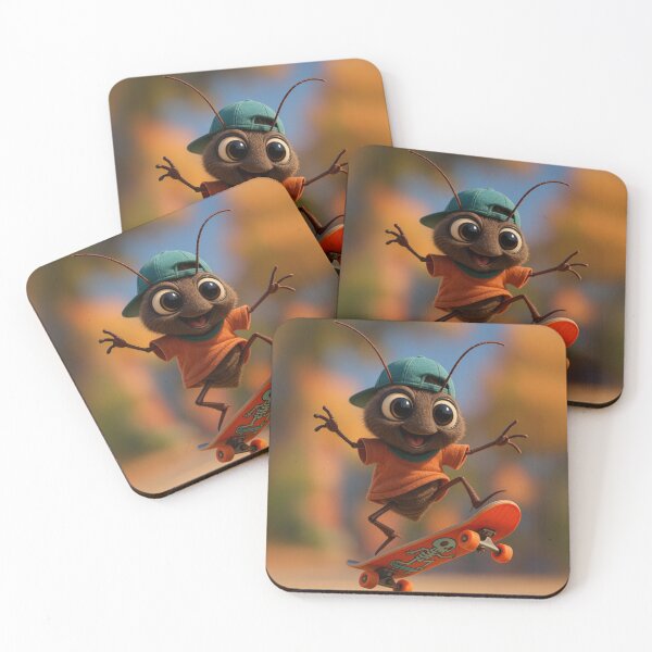 Item preview, Skater Assassin Bug designed and sold by Sillytoe.