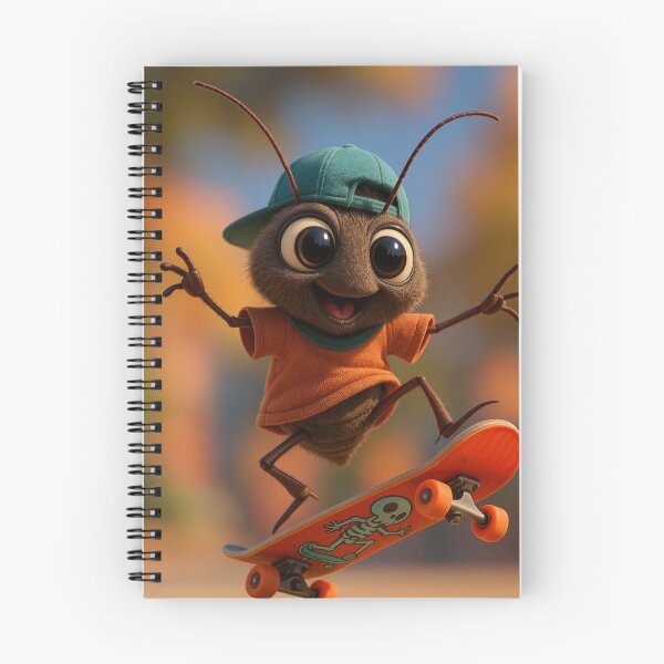 Item preview, Skater Assassin Bug designed and sold by Sillytoe.