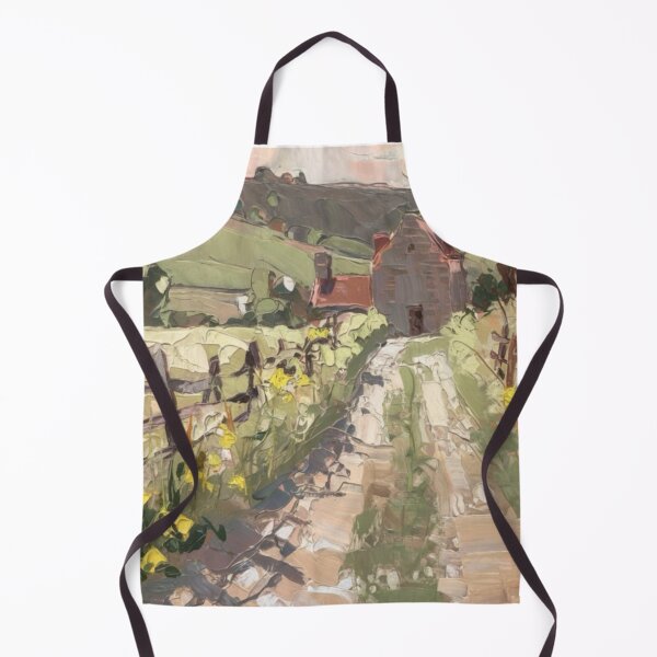 Item preview, Spring Cottage Trail – Soft Pastel French Landscape Painting. Art By Carraann designed and sold by CARRAANN.