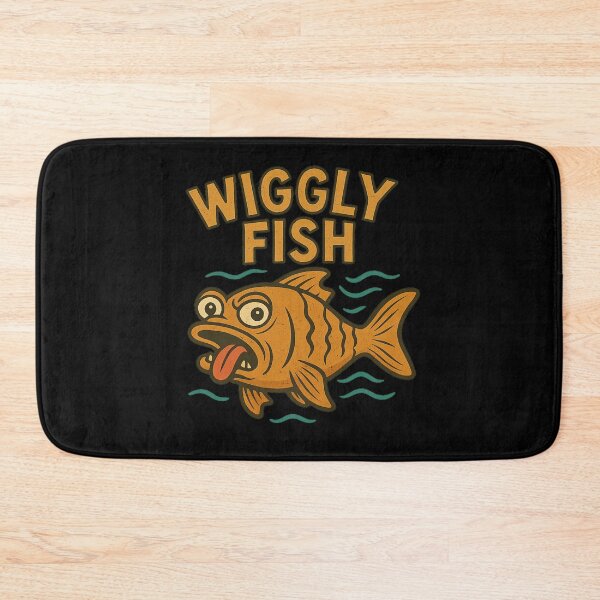 Item preview, Wiggly Fish – Classic Meme Face designed and sold by ALITOPRINCE.