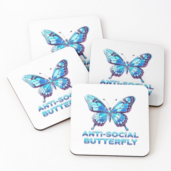 Item preview, Anti-social Butterfly  designed and sold by Elite Prints .